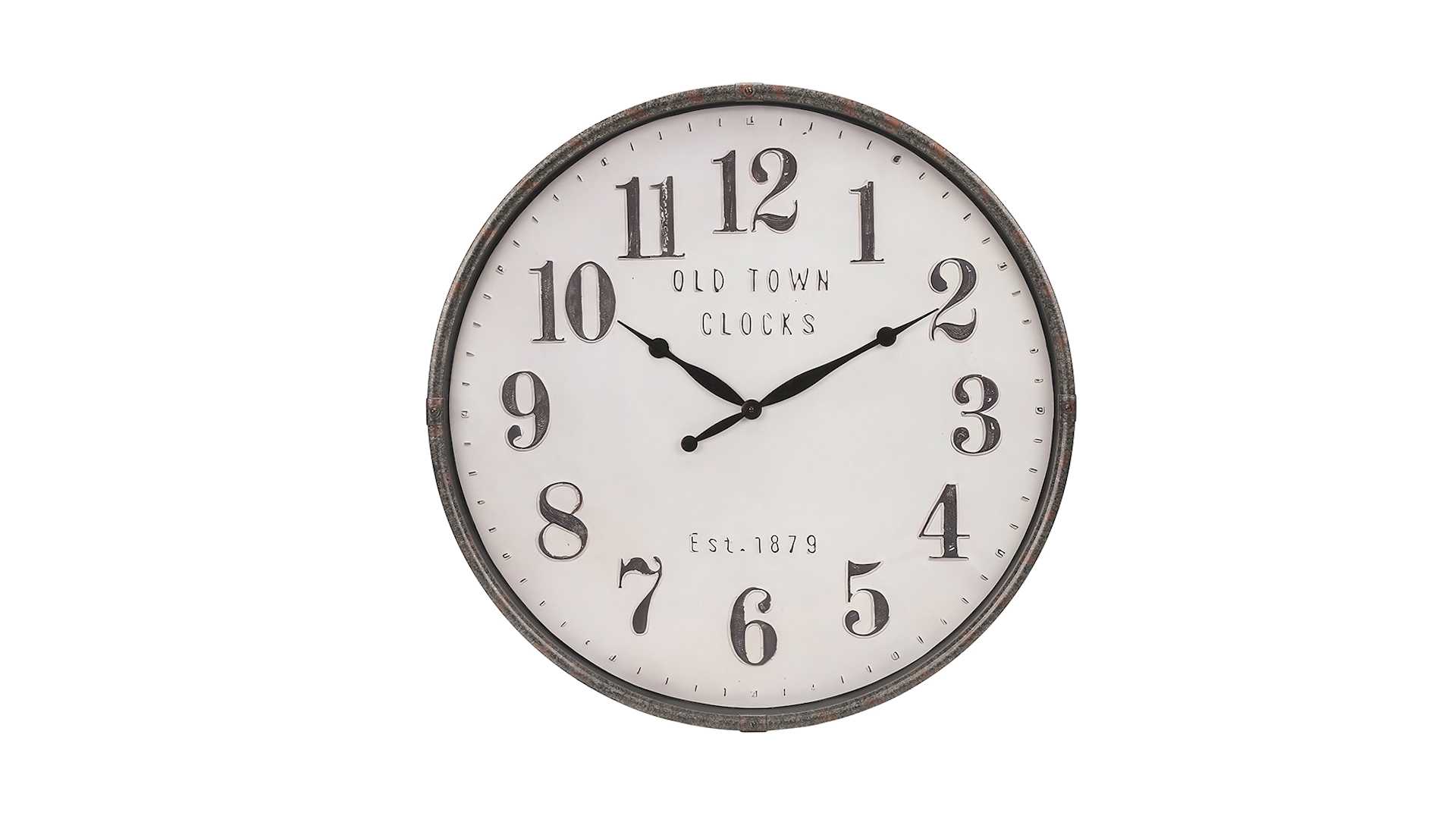 Monarch Specialties Inc. Brown 30" Wall Clock 