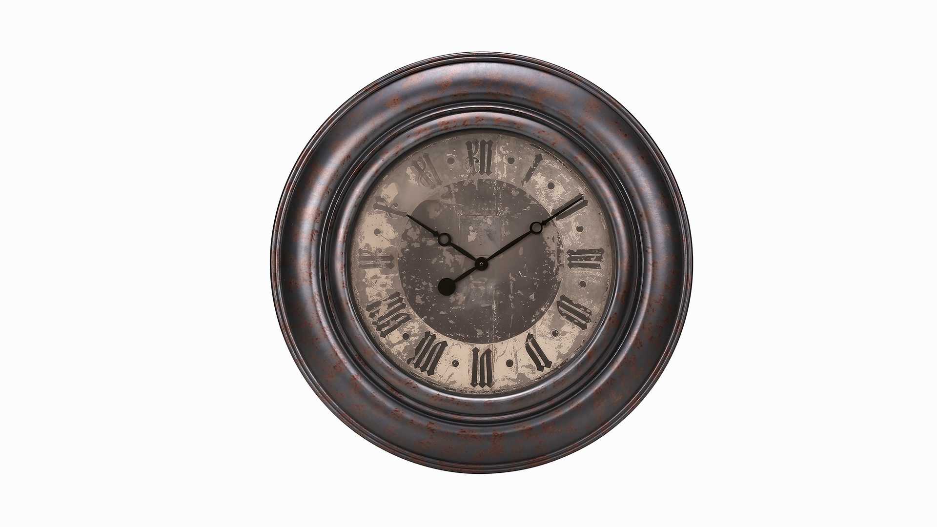 Monarch Specialties Inc. Brown 30" Wall Clock