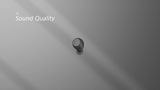 Sony Black Wireless Noise Canceling In-Ear Headphone