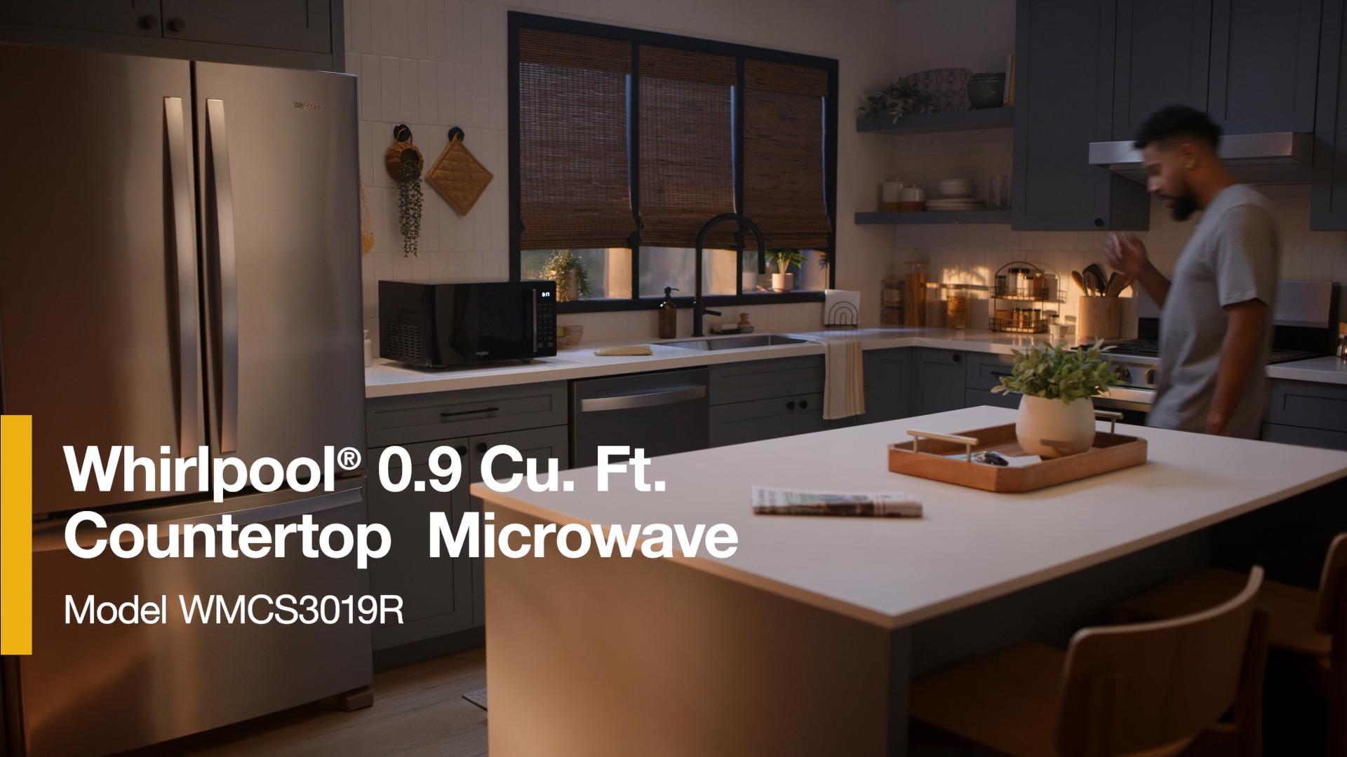 Whirlpool 0.9 Cu. Ft. Countertop Microwave