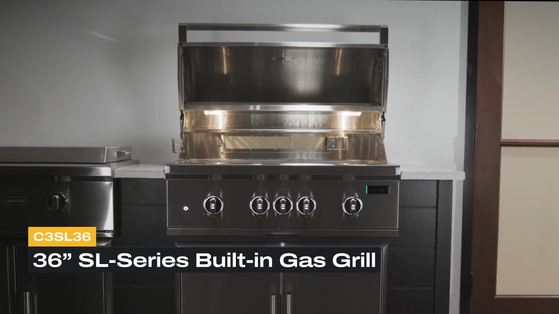 36" SL-Series Built-In Gas Grill