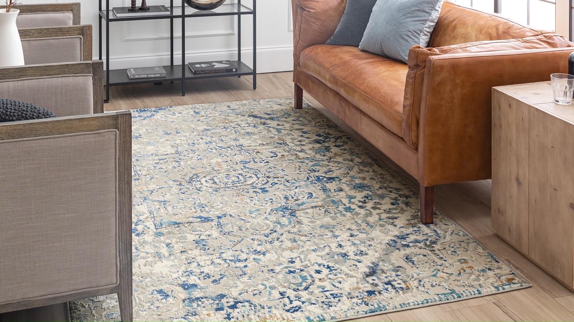 Mohawk Home Ashburn Blue 5'x8' Area Rug