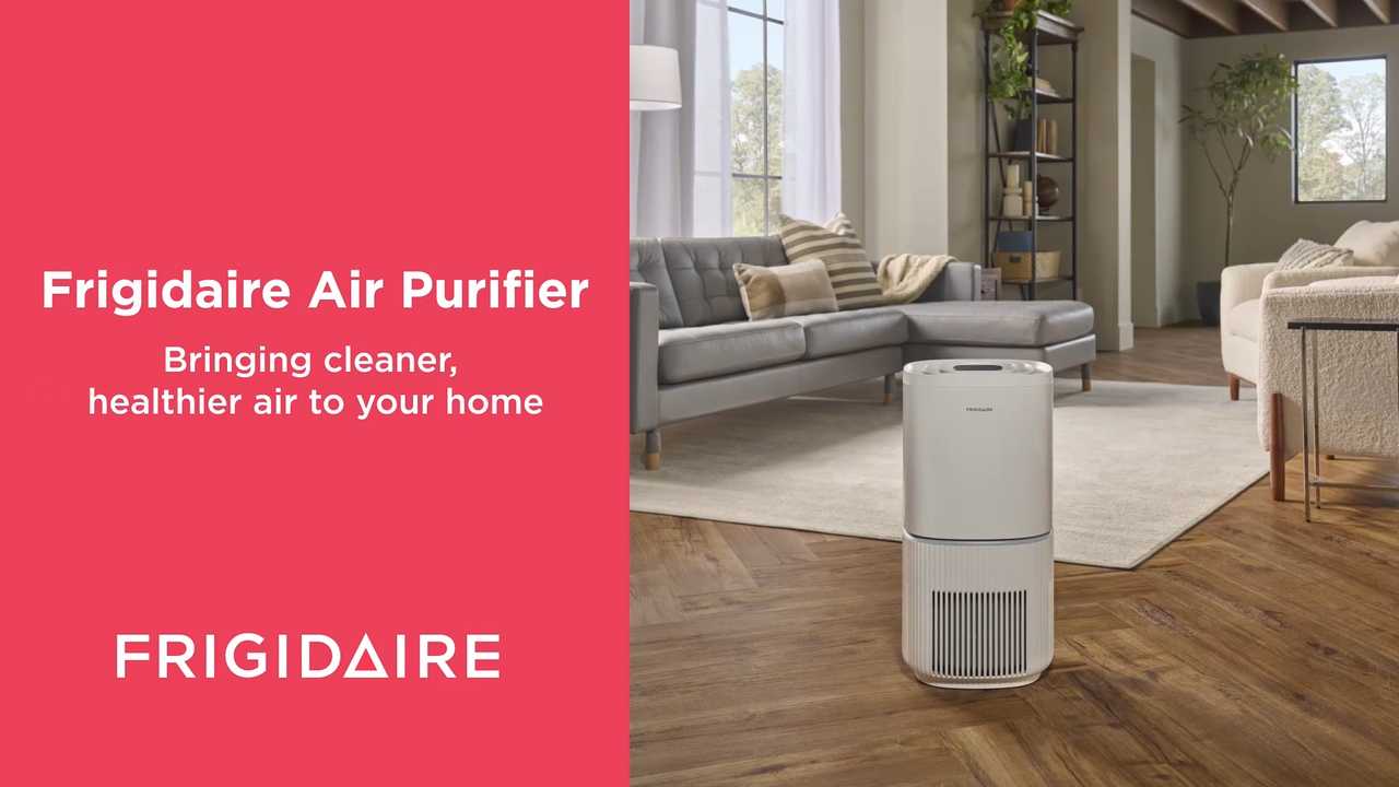 Frigidaire 40 Watt White PureA300 HEPA Air Purifier XL with Wi-Fi 