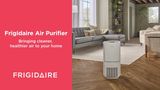 Frigidaire 40 Watt White PureA300 HEPA Air Purifier XL with Wi-Fi 