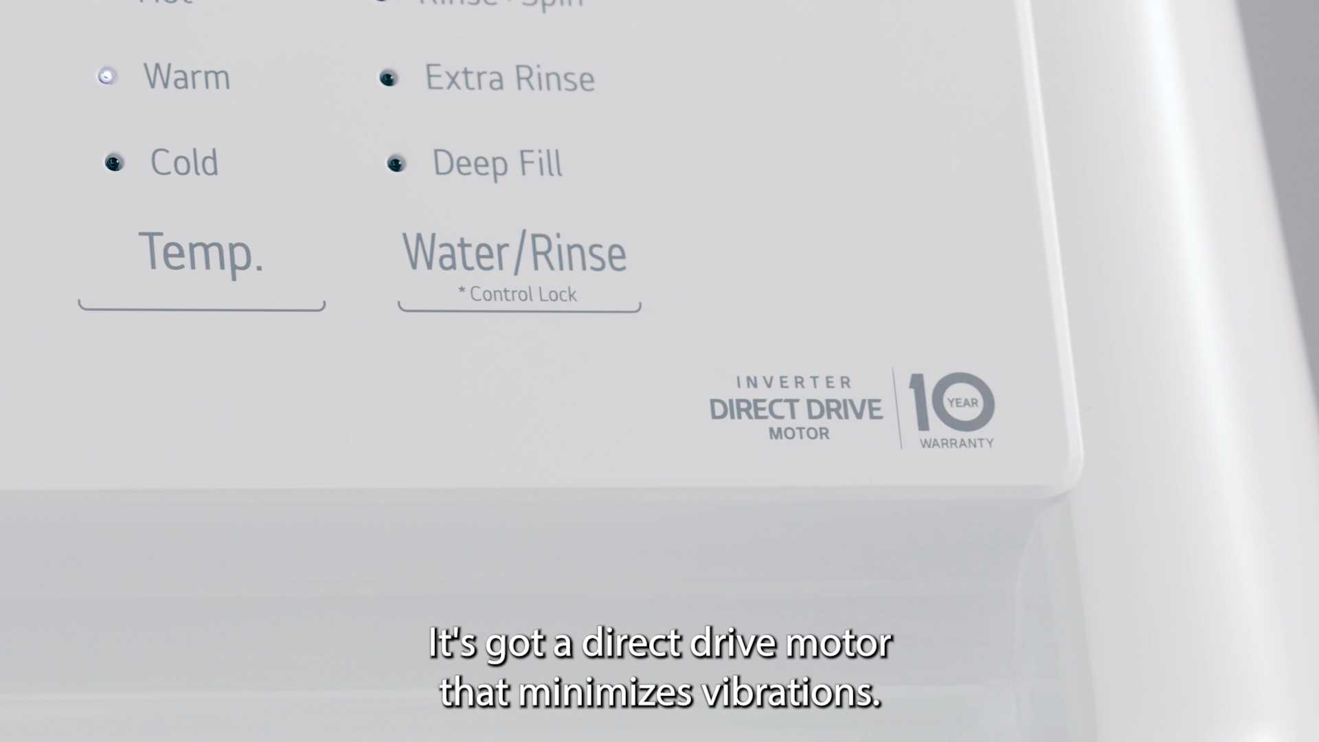 LG Advantage Direct Drive Motor