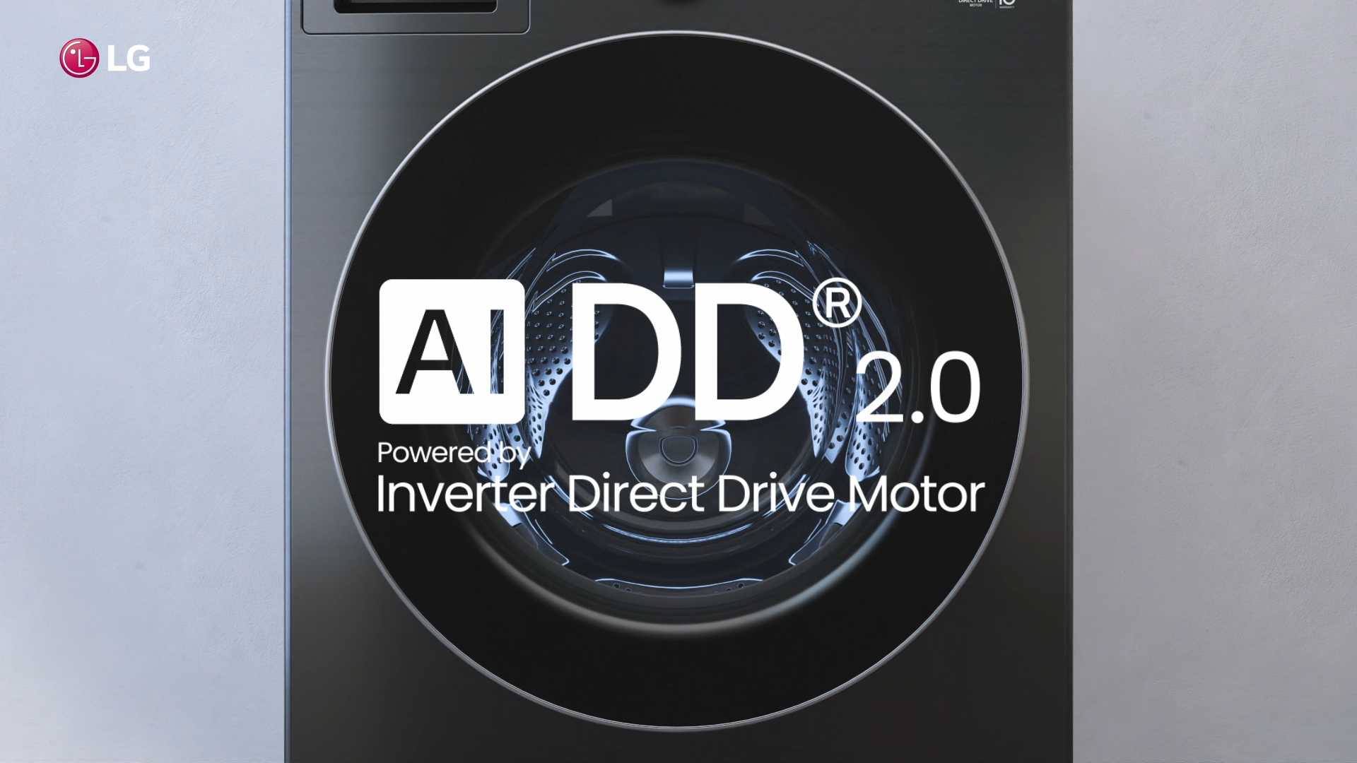 LG Smart Washing Machine with AI DD 2.0 Built-In Intelligence
