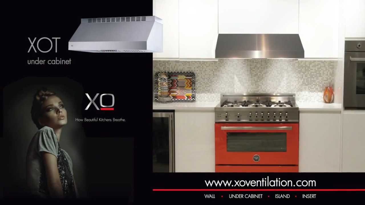 XO Fabriano Collection Stainless Steel Wall Mounted Range Hood 